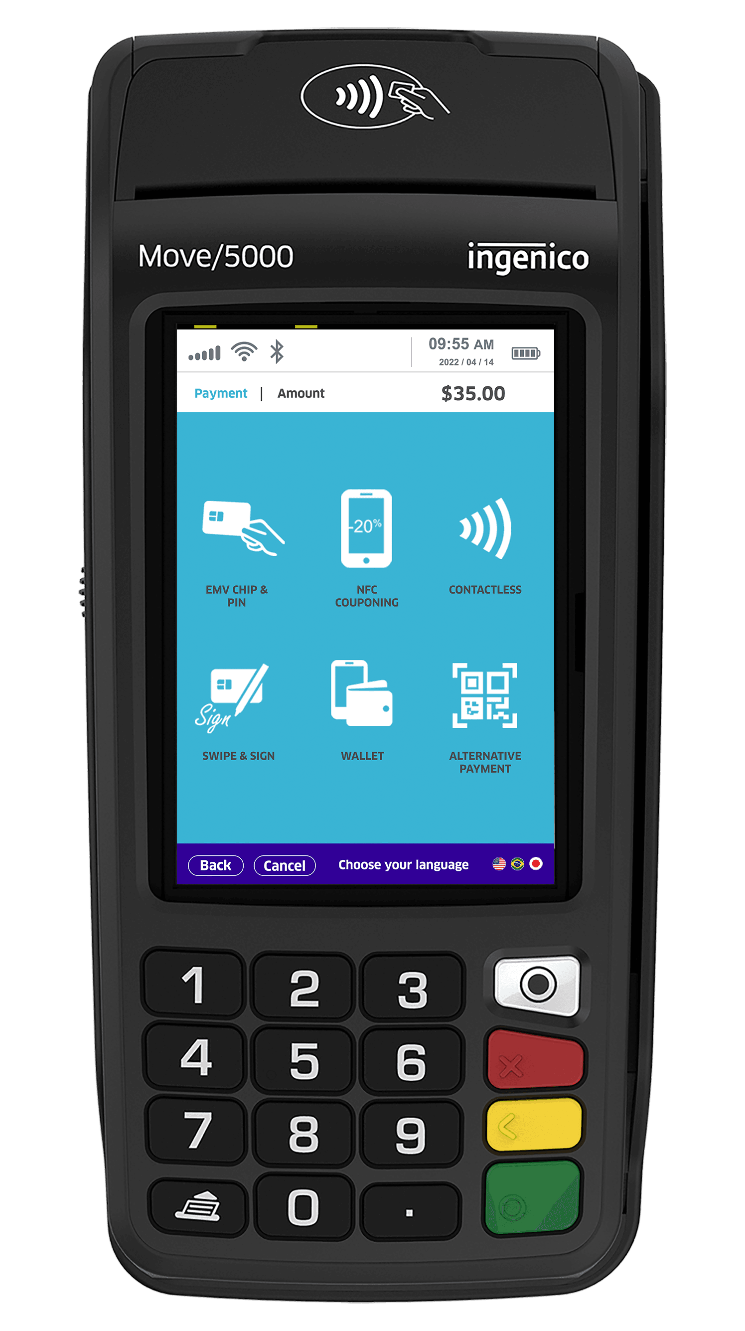 Ingenico Move 5000 payment terminal